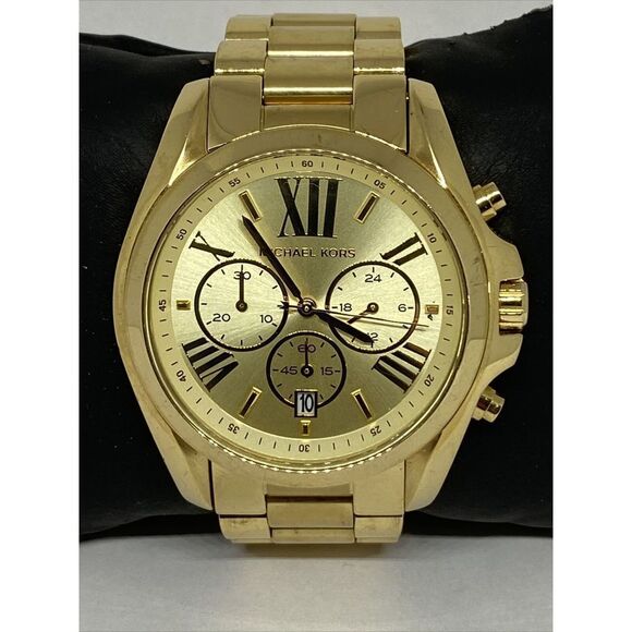 Michael Kors Bradshaw MK5605 Unisex Stainless Steel Analog Quartz Watch MP753 - Picture 2 of 12